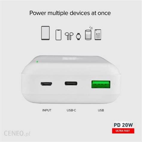 Powerbank Sbs Ttbb Pd W Opinie I Ceny Na Ceneo Pl