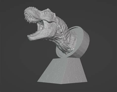 Tyrannosaurus Rex Head Jurassic Park