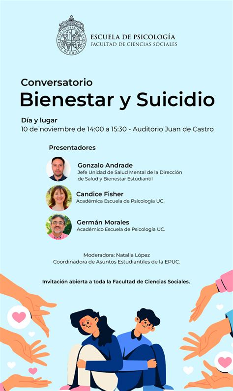 Conversatorio Bienestar Y Suicidio Escuela De Psicolog A Uc