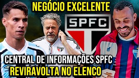 Reviravolta Neg Cio Excelente No Spfc Mudan As No Elenco Do S O Paulo