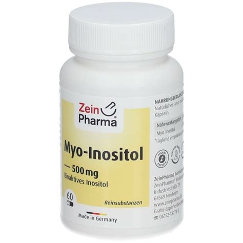 Zeinpharma Myo Inositol Kapseln Mg St Shop Apotheke