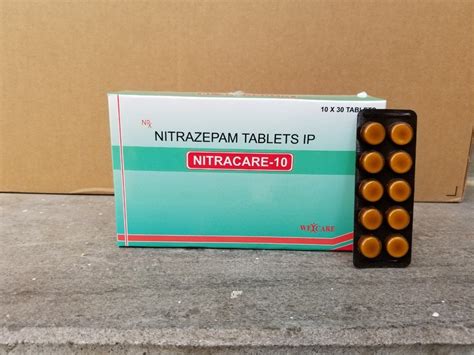 Nitrazepam 10mg We Care Tablet Non Prescription At Rs 3000box In Raipur