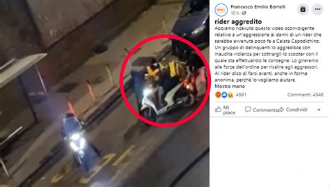 Napoli Rider Aggredito In Strada Le Sue Parole