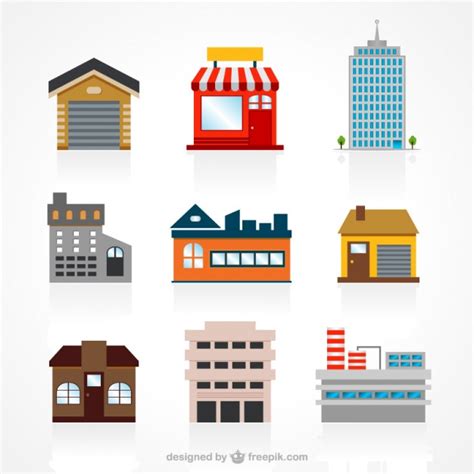 Commercial Building Vector At Getdrawings Free Download