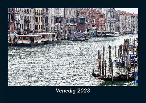 Tobias Becker Venedig Fotokalender Din A Kalender Jpc