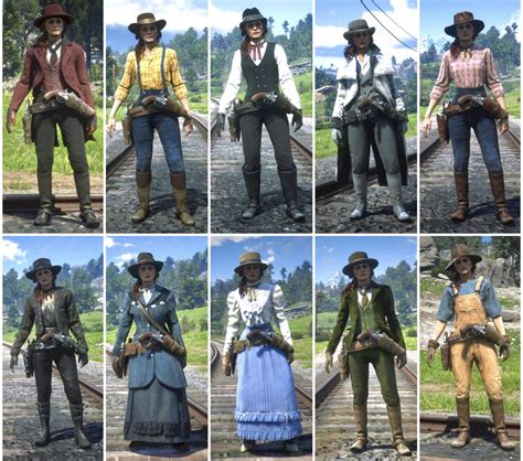 My 10 Saved Outfits in Red Dead Online : r/reddeadfashion