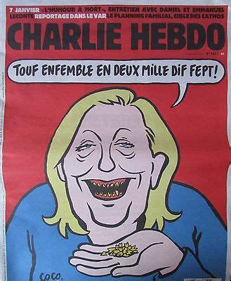 Charlie Hebdo No 1221 December 2015 Marine Le Pen All In 2017 EBay