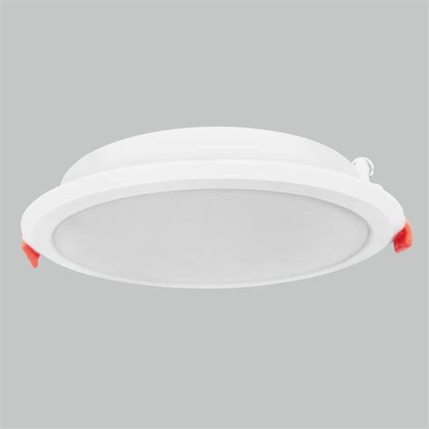 Round W Led Panel Downlight Mist Backlit Lrc R Make Legero For