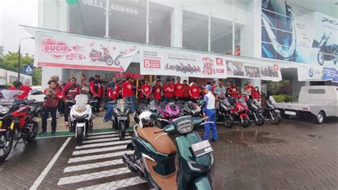 Asmo Sulsel Asah Kemampuan Safety Riding Peserta Rolling Akbar