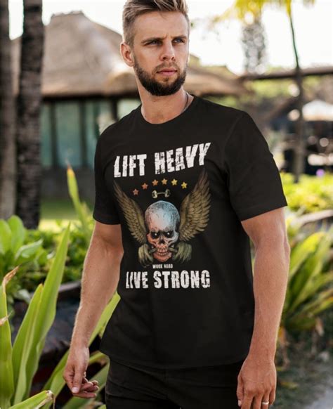 Camiseta LIFT HEAVY 02 Paranoid Music Store