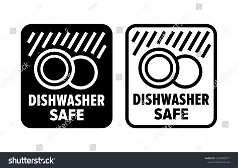 206 Dishwasher Safe Icon Stock Vectors Images Vector Art Shutterstock