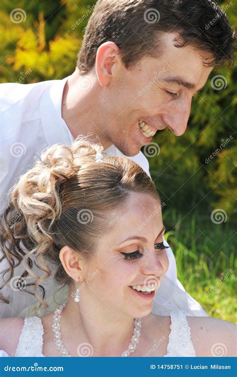 Happy Couple Stock Image Image Of Time Bride Couple 14758751