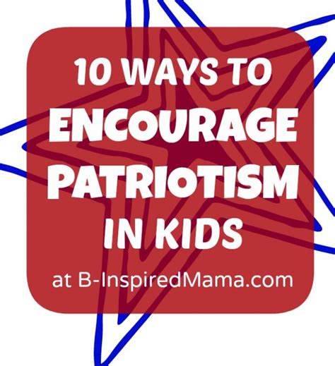 Meaningful Patriotism for Kids [From the Mouths of Moms] • B-Inspired Mama