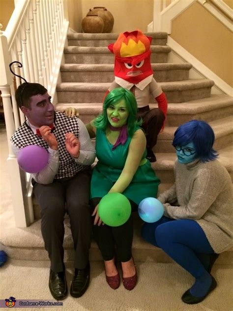 Inside Out Group Costume Creative Diy Costumes Photo 4 4