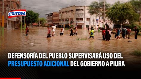 Defensor A Del Pueblo Supervisar Uso Del Presupuesto Adicional Del