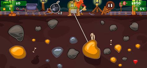 Game Đào vàng 2018 - Gold Miner Jack - Game Vui