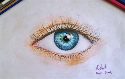 Share More Than 152 Eye Drawing Color Latest Nanoginkgobilobavn