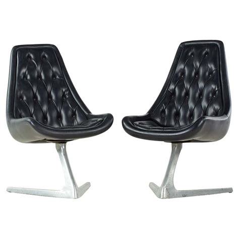 Mcm Tubular Chrome Lounge Chairs By Chromcraft With Rich Oxblood Seats