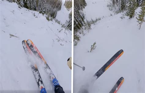 Watch Pro Skier Rip Rambo The Steepest Tree Cut Inbounds Run In North