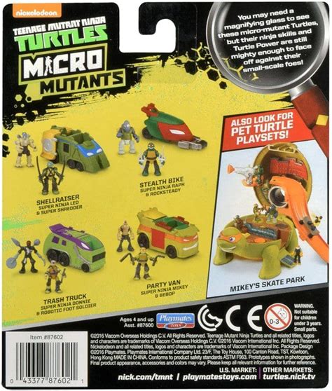 Teenage Mutant Ninja Turtles Micro Mutant Stealth Cycle With Super