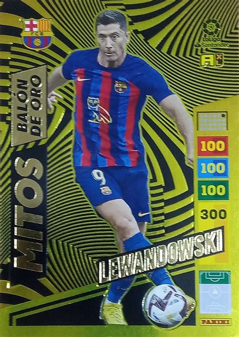 MITOS Lewandowski Balon De Oro Adrenalyn XL 2022 2023 Panini