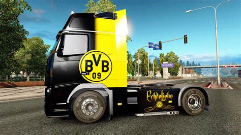 Bvb Skin F R Volvo Lkw F R Euro Truck Simulator