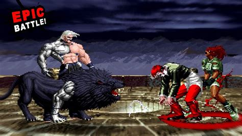 Cyber Rugal Vs Orochi Iori Orochi Leona Kof High Level Best Fight