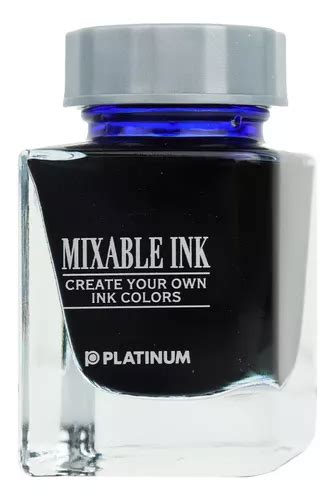 Tinta para pluma estilográfica mezclable Platinum 20 ml azul aurora