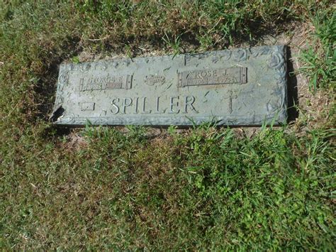 Rose J Spiller 1906 1975 Find A Grave Memorial