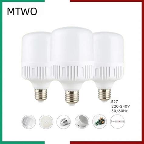 Lampu Led W W W Bulb Jumbo Tabung Kapsul Super Terang Putih