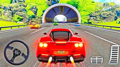 Top Speed Car Racing Game Luxury Car Race 3d Android Gameplay Youtube