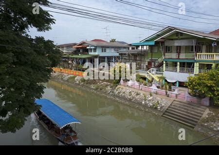 Traditional Thai Wooden House On Stilts Garden View Jim Thompson