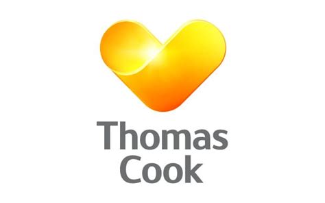 thomas cook unveils sunny heart logo telegraph