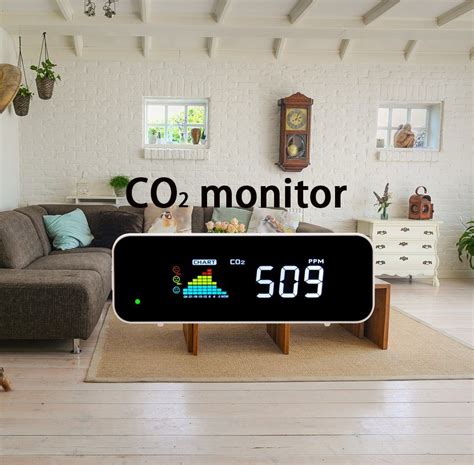 Co Monitor With Dual Beam Ndir Sensor And Monitoring System For