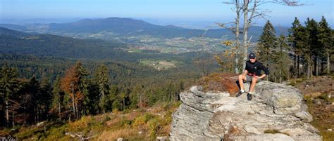 Bayerischer Wald Tausender Wanderung H Henwanderwege Bayern Arber Eck