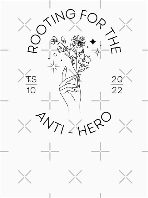 Rooting For The Anti Hero Taylor Swift Midnights T Shirt For Sale