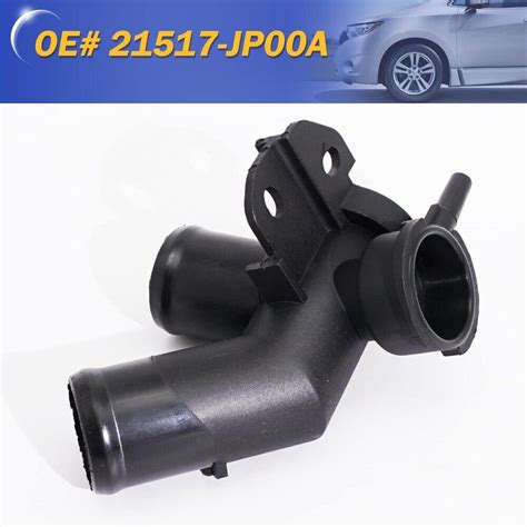 Plastic Radiator Coolant Filler Neck Pipe For Nissan Murano 2009 2014