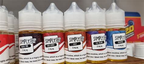 Simply Tobacco Salts Nic Salts 30ml 35mg 50mg Vapeys NZ Fast