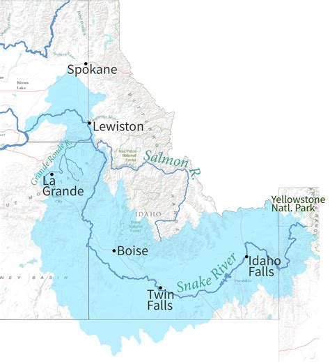 2016 Snake River Fire Map Map