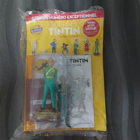 FIGURINES TINTIN LA Collection Officielle Hergé en officier de la