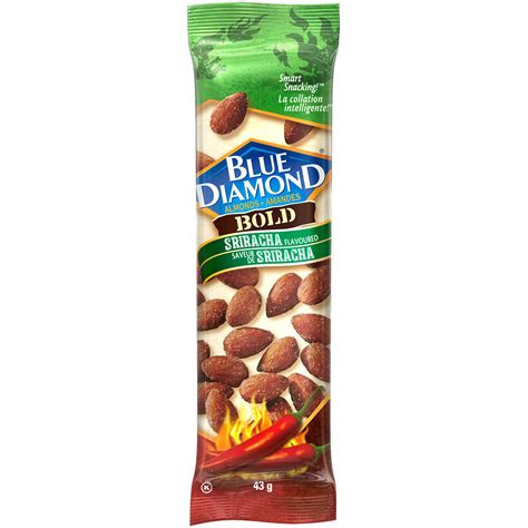 Blue Diamond Almonds Bold Sriracha 43 G 12bx Grand And Toy