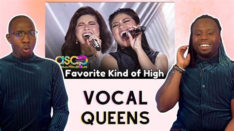 Regine Velasquez Morissette Amon Favorite Kind Of High Reaction