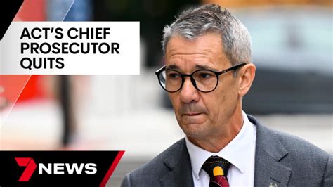 Acts Chief Prosecutor Resigns Following Scathing Report 7news