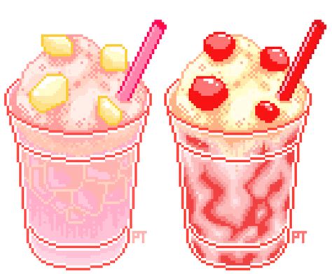 Pretty Transparents Pixel Art Food Pixel Art Design Anime Pixel Art