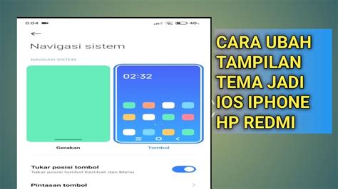 Tutorial Cara Mengubah Tampilan Hp Android Jadi Ios Iphone Kece