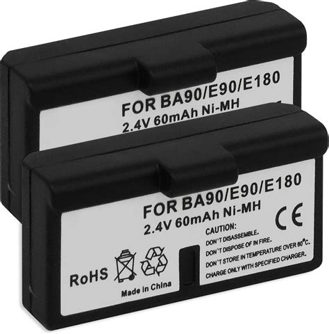 X Batteries Ba Pour Sennheiser Audioport A E E Set