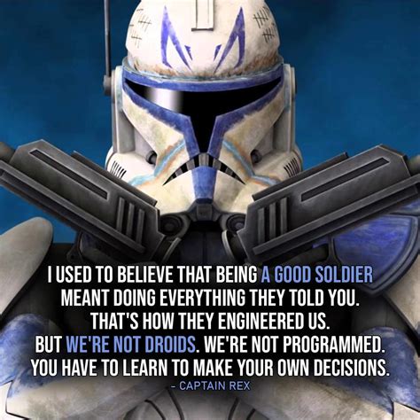 60+ Best 'Captain Rex' Quotes from Star Wars Universe | Scattered Quotes