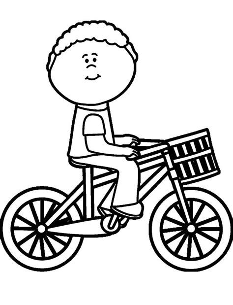 Coloriage Vélo à imprimer sur ColoriageEnfant