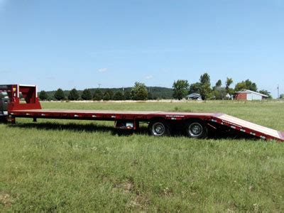 Custom Flatbed Trailer Gallery - featuring the Red Rhino and Flatbed Gooseneck Trailers by GoBob ...