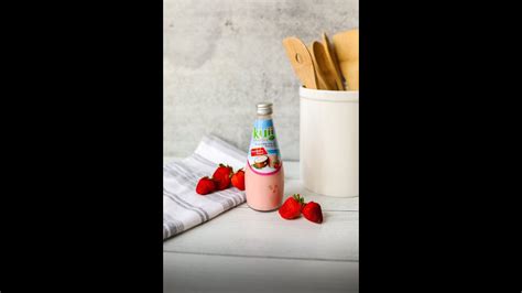 Kuii Drinks | Strawberry Flavor Coconut Milk Drinks Taste the Paradise ...